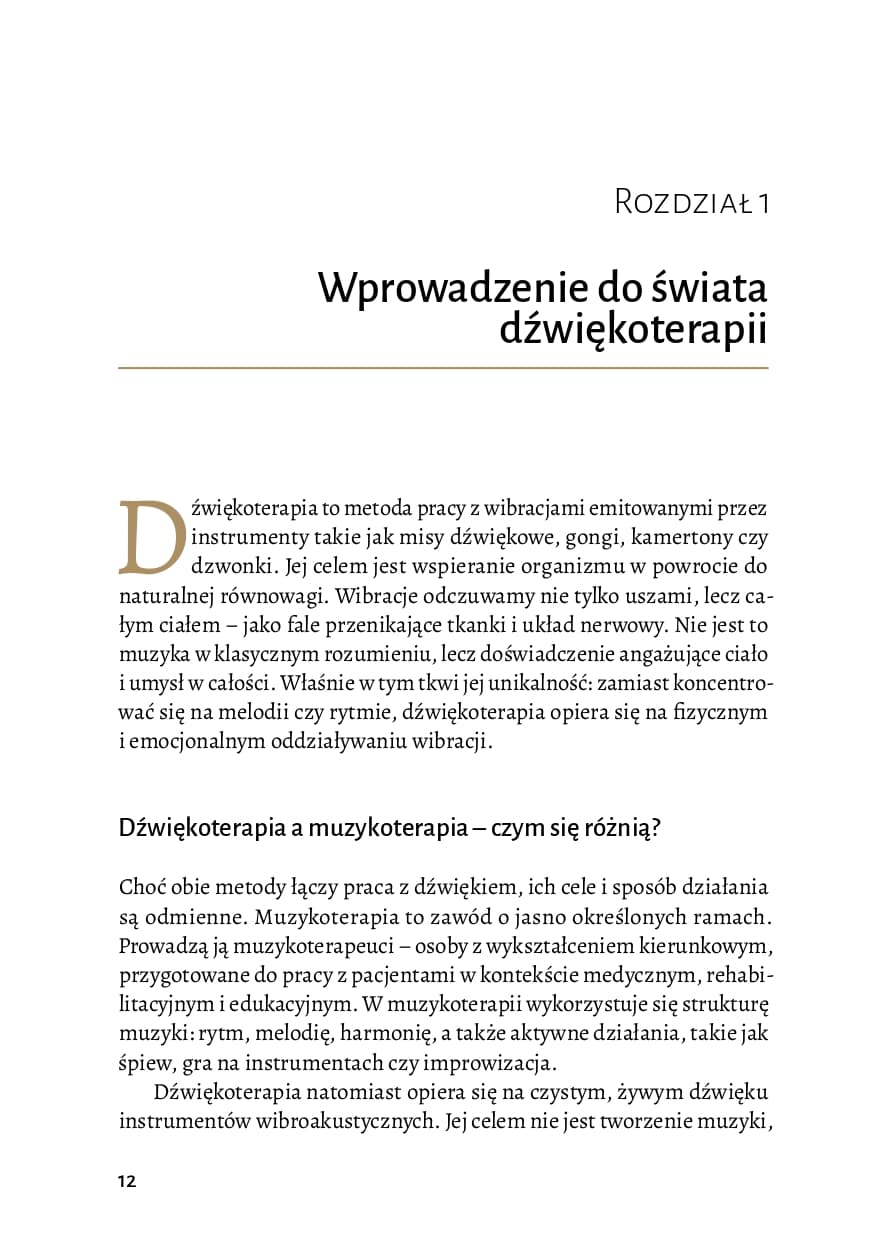 Strona 2 książki Dźwiękoterapia